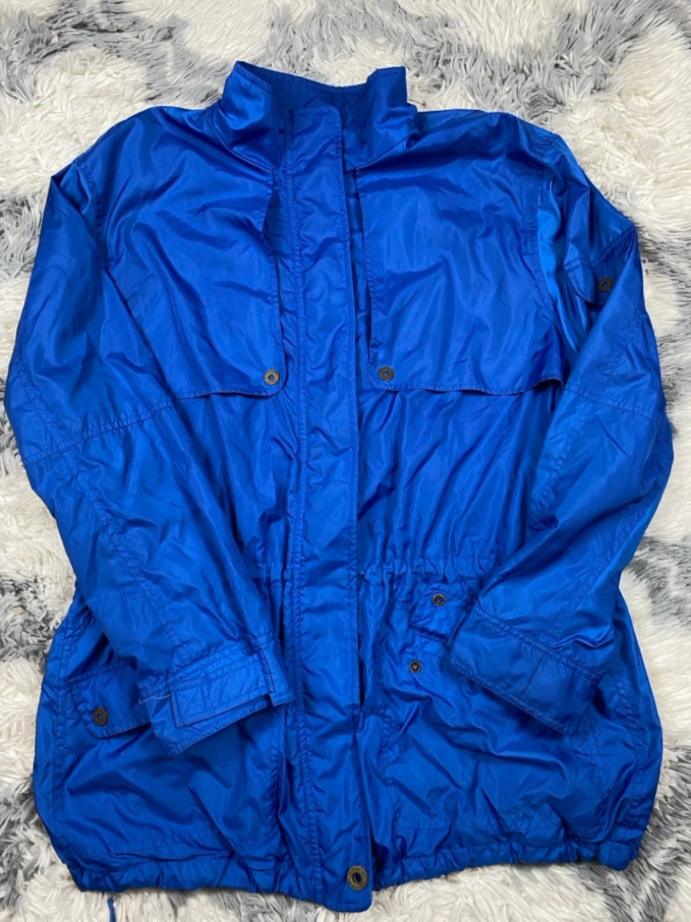 Lauren Naval Supply Company, Ralph Lauren, Women’s Coat, Y2K, Blue, Large